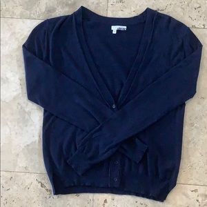 Navy blue cardigan